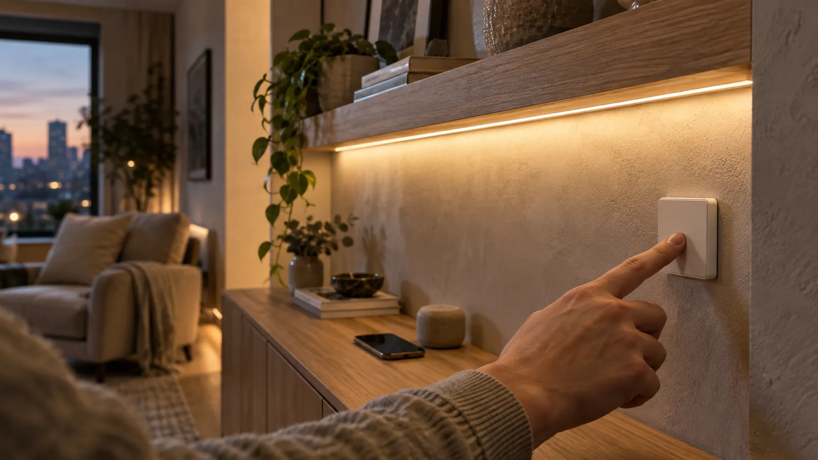 Повседневное управление LED-подсветкой.